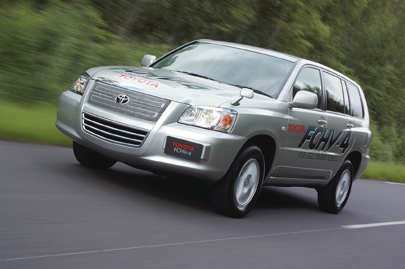 Fuel cell toyota fchv