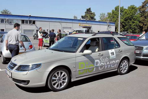 Двигатель и система питания Saab адаптированы к биоэтанолу